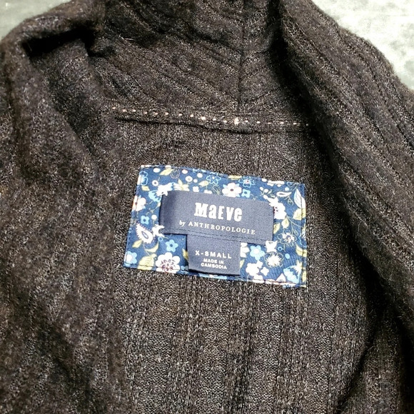 Maeve by Anthropologie Rafaela Hacci Surplice Top - Picture 6 of 8